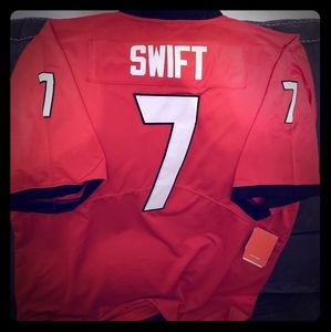 Nike Red Georgia Bulldogs DeAndre Swift Jersey